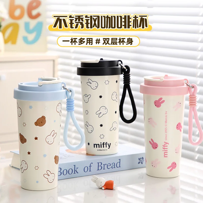 Coffee Tea & Espresso Appliances - Kubek termiczny Miffy ze stali nierdzewnej