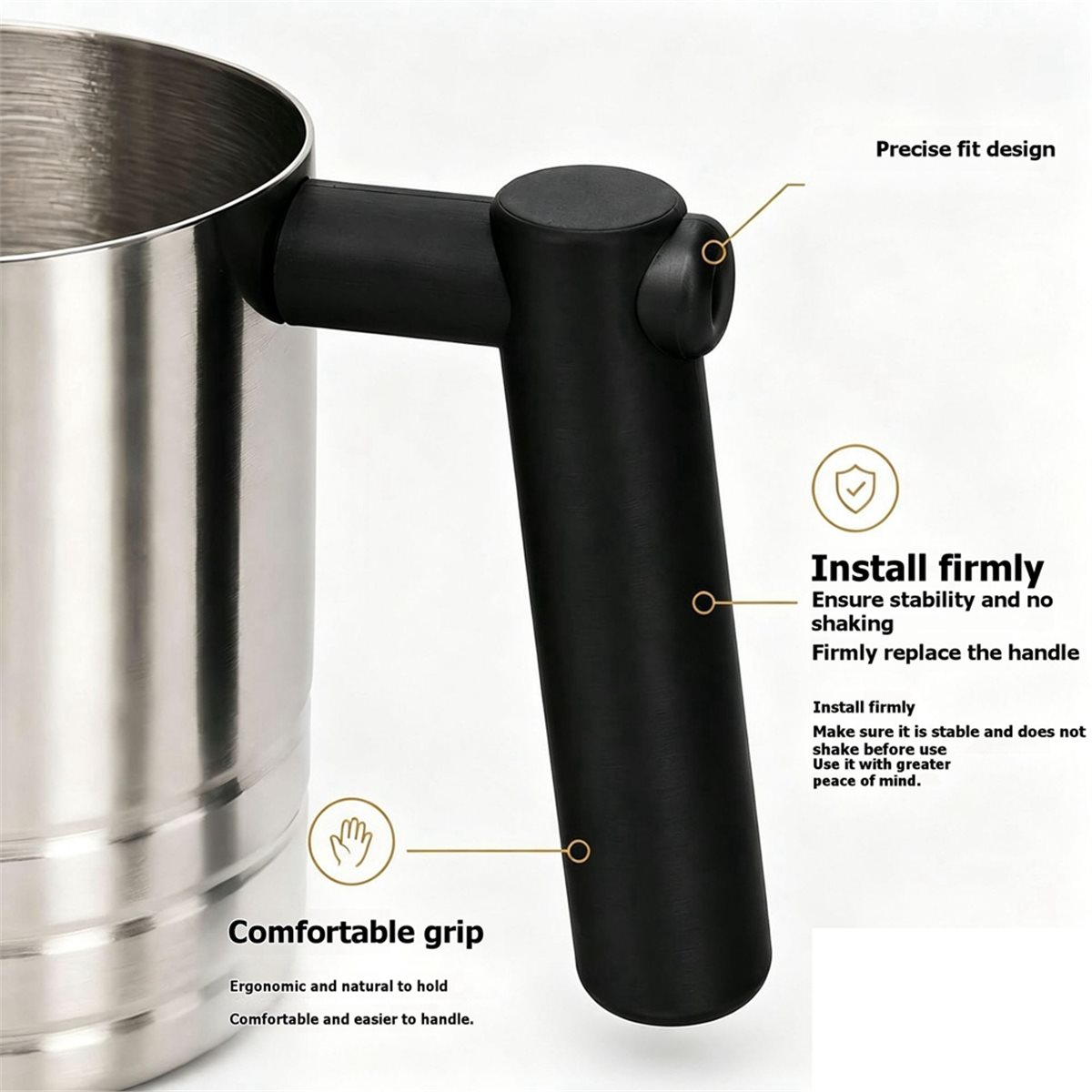 Zamienny uchwyt do dzbanka do  – Barista Milk Jug recenzja i cena
