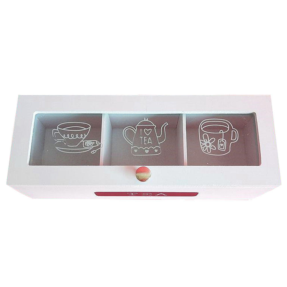 1 sztuka – drewniane pudełko d – Coffee Tea Sugar recenzja i cena