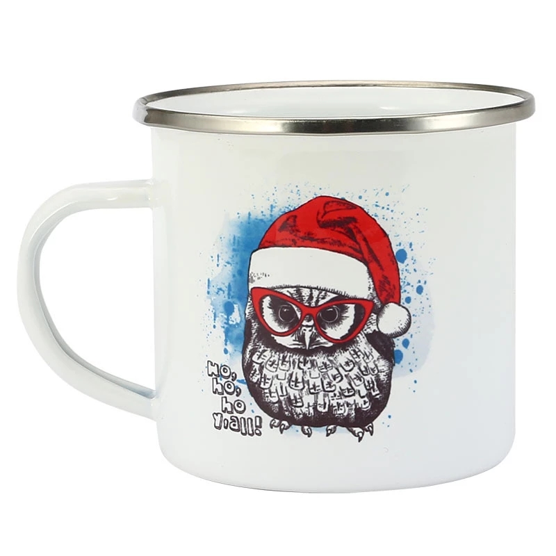 Kubek do kawy z emalią, 350 ml – Coffee Tea Name recenzja i cena